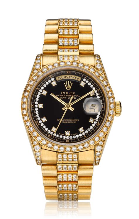 rolex day date 18 carat gold price|Rolex Day-Date 40 cost.